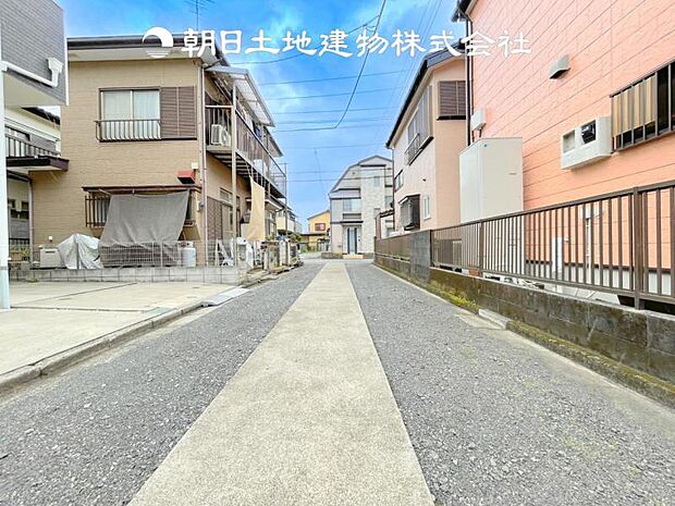 【前面道路＋現地写真】