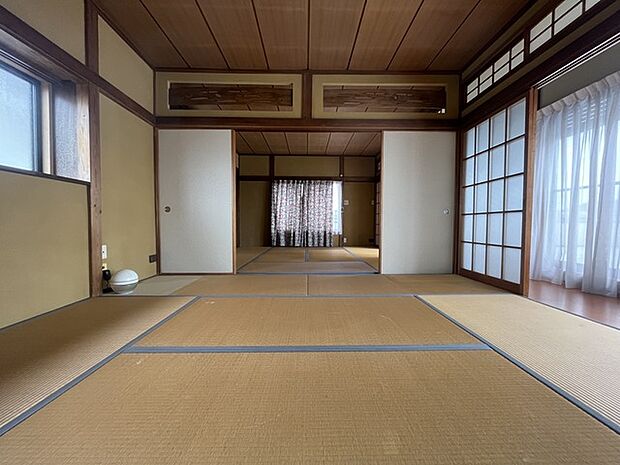 和室は廊下にもつながるので客間に使うことも可能。 