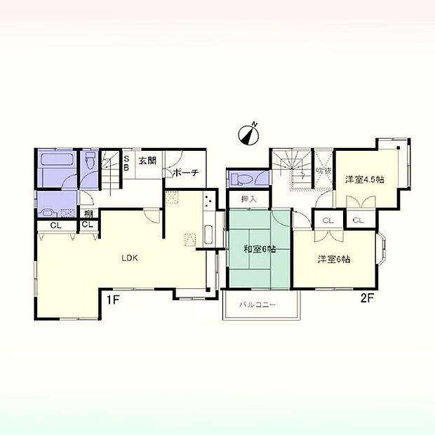 岩槻区大戸(3LDK)の内観