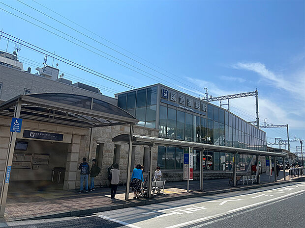 阪急神戸本線「御影」800m