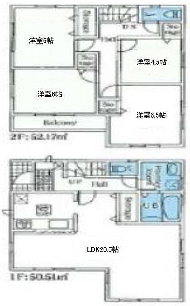 南向きの明るいＬＤＫは広々20帖あります！全室収納完備の使いやすい3ＳＬＤＫの間取りです。