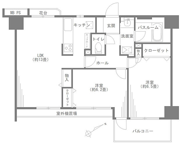 ライオンズマンション葛飾青戸リニューアルマンション(2LDK) 4階/404の内観