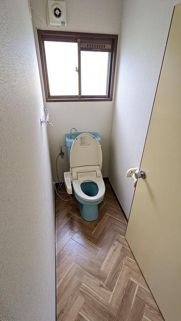 シンプルで可愛さの残るトイレ