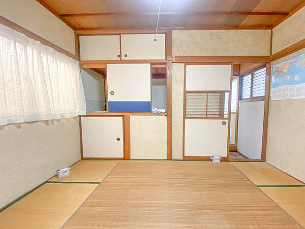 8畳の広い和室には収納スペースもバッチリです！