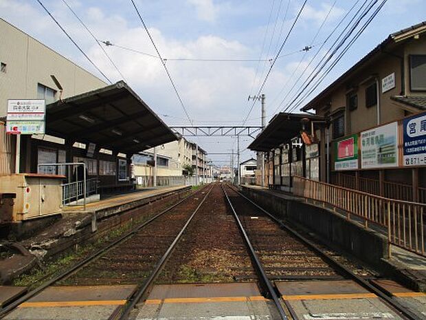 【駅】京福嵐電嵯峨駅まで320ｍ