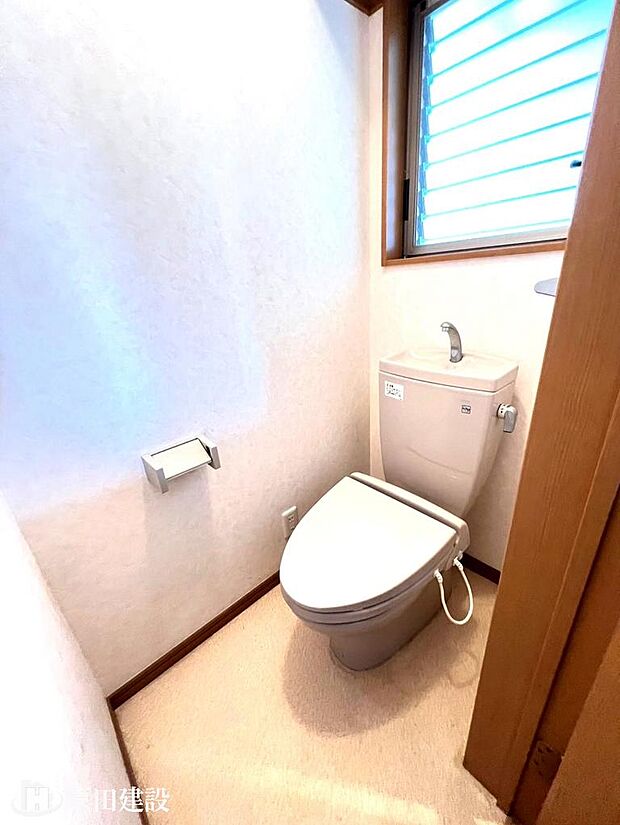 ■1階と2階にトイレ有♪　体調不良でもトイレの使い分けができますね。