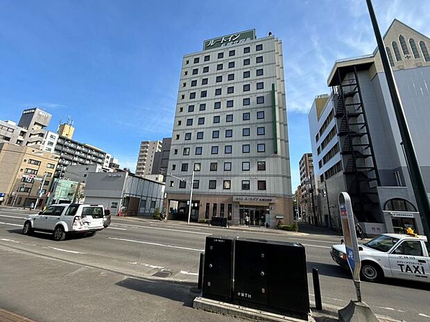 【周辺写真＿ホテル】ルートホテル札幌北4条通様まで約85ｍ（徒歩1分）です。