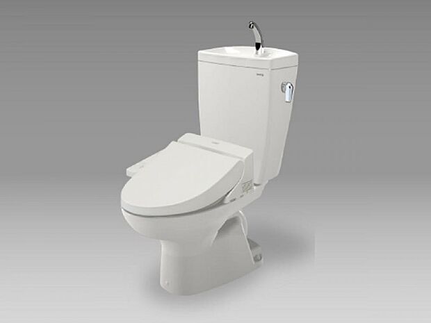 【同仕様写真＿1階トイレ】TOTO製のトイレに交換する予定です。肌が触れる水回りは新品が嬉しいですね。