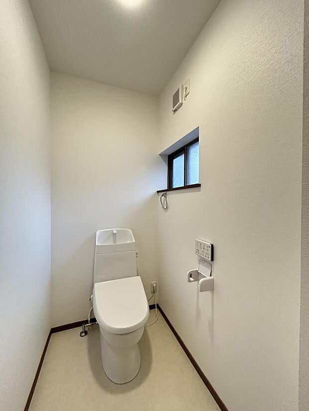 【リフォーム済】トイレは新品交換を行いました。
