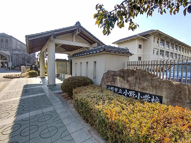 【近隣写真】小野市立小野小学校まで約450m（徒歩約5分）学校までの通学も一つの思い出になりますねよ。