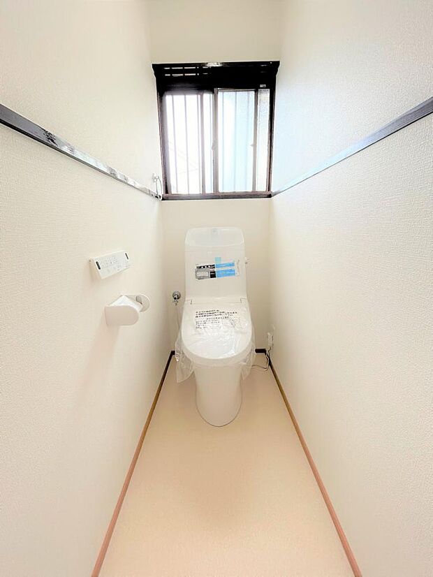 【リフォーム済】トイレは新品に交換しました。