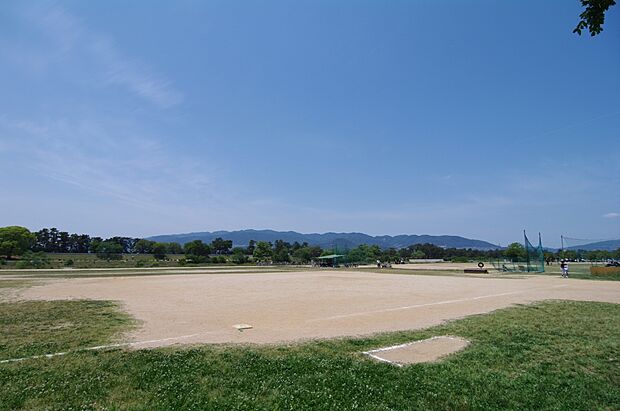 【公園】武庫川河川敷緑地まで790ｍ
