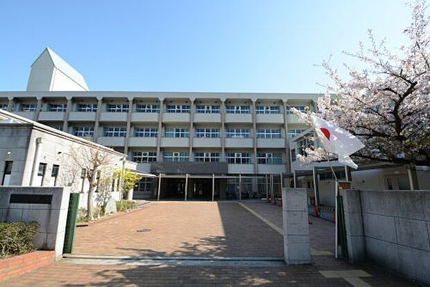 【中学校】神戸市立鷹匠中学校まで1448ｍ