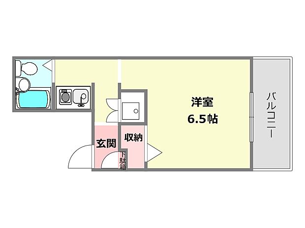 ダイドーメゾン塚口南(1R) 3階の内観