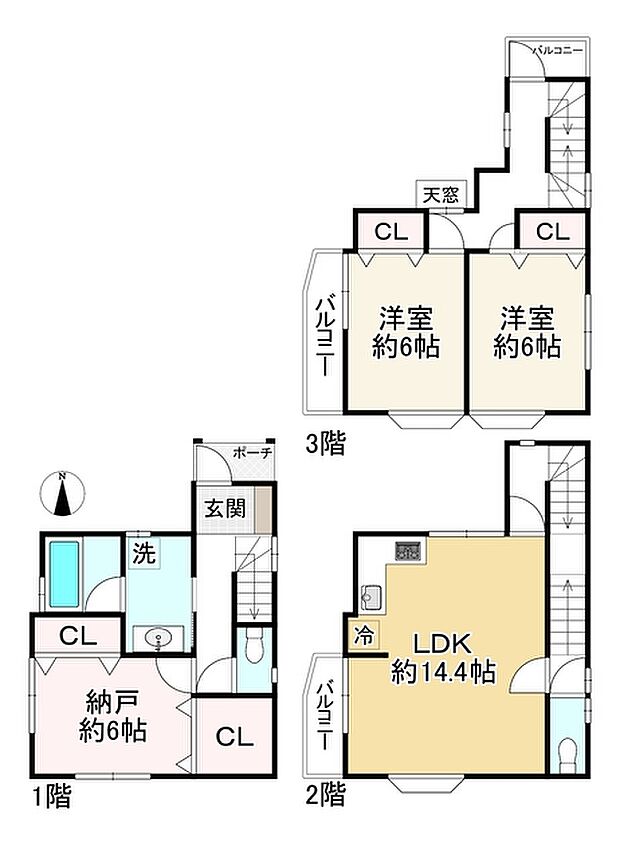 令和6年4月リフォーム済につき即引き渡し可能！