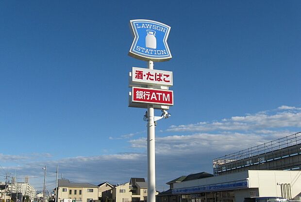 【コンビニエンスストア】ローソン　越谷平方南町店まで208ｍ