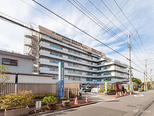 病院 1350m 東京足立病院