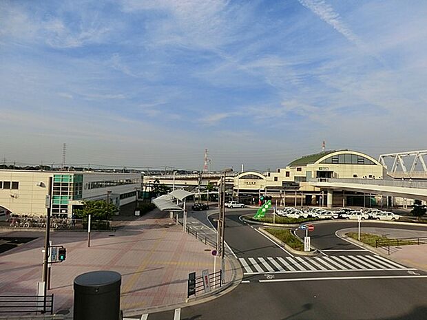 駅 1100m JR武蔵野線「新三郷」駅