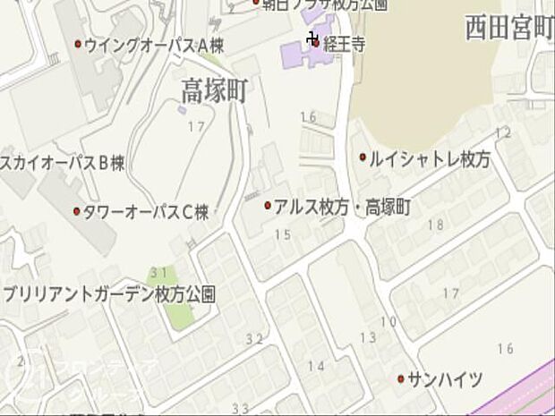 東急ドエル・アルス枚方高塚町　中古マンション(3LDK) 2階のその他画像