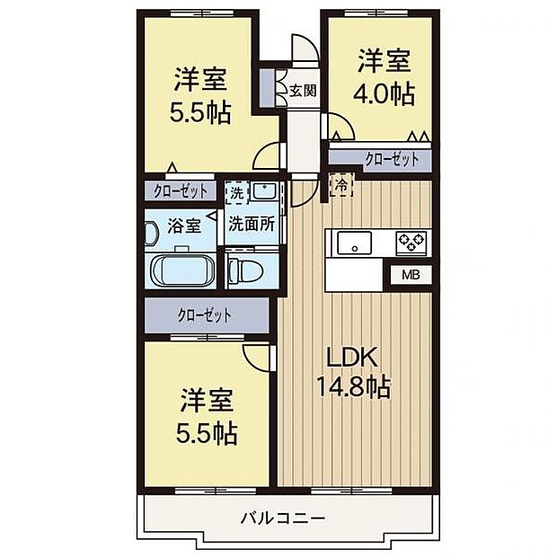 【新規リフォーム予定のお部屋です。