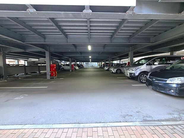 ゆとりのある自走式駐車場