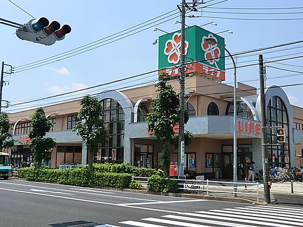 スーパー 1040m ライフ松戸二十世紀ヶ丘店(お買い物が楽しくなっちゃう！スーパーまで徒歩13分！)