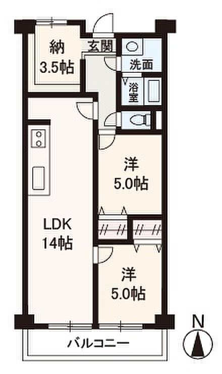 進和江坂アーバンライフの間取り