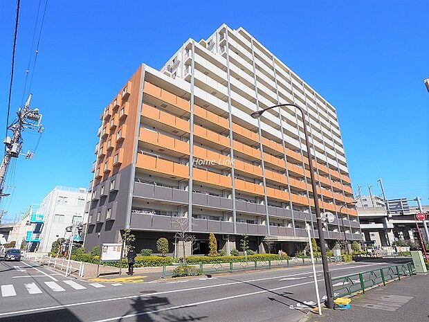 板橋区舟渡2丁目にあるJR埼京線　浮間舟渡駅から徒歩7分の立地。6階のお部屋で60.67平米、2LDK。