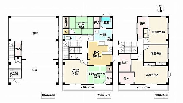 ＪＲ山陽本線 英賀保駅まで 徒歩20分(5SDK)の内観