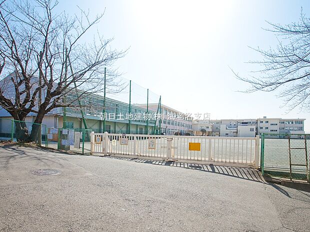 【綾瀬市立天台小学校】600ｍ　桜がきれいな小学校です。