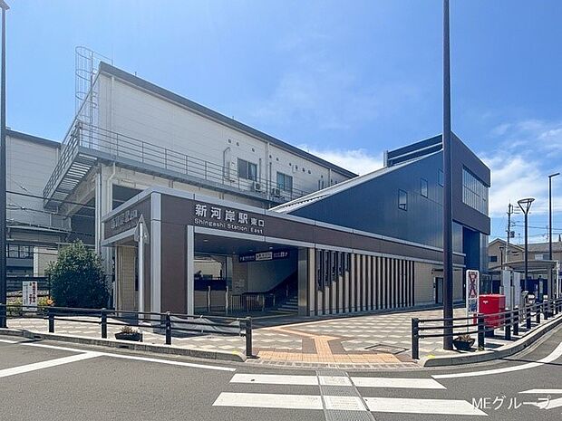 駅 1760m 東武東上線新河岸駅