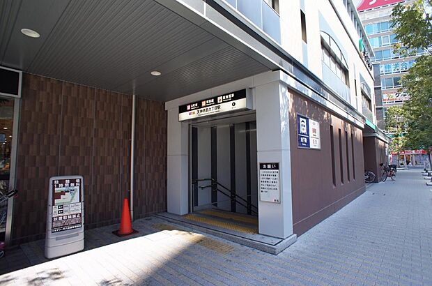 阪急千里線、谷町線、堺筋線が使える天神橋筋六丁目駅