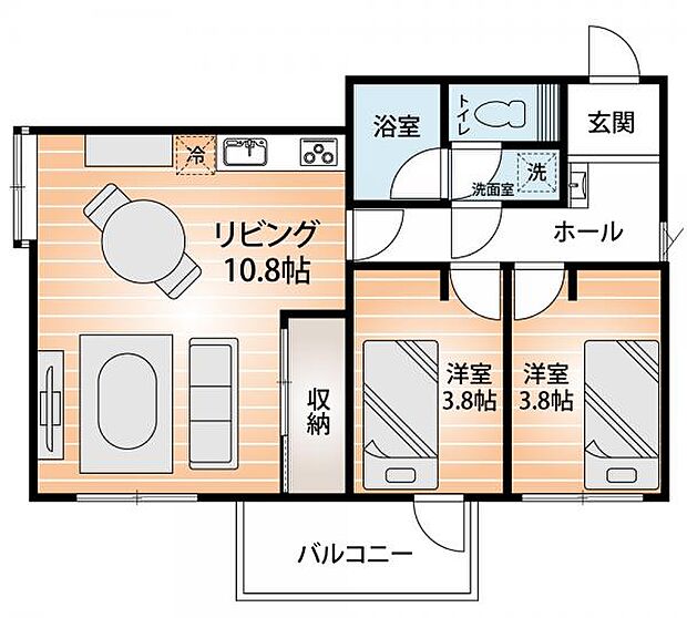 窓を多く設置している間取りは、明るく通風良好ですよ☆