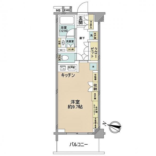 生活動線に配慮した使い勝手の良い間取