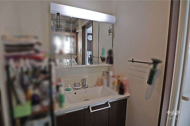 洗面室［2024年3月29日撮影］脱衣しやすい広さがあります！水回りもまとまっており、家事のしやすいプランです！