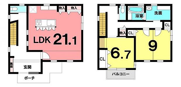 【2018年築】LDK20畳以上！古島駅徒歩11分！駐車2台可能！借地収入有（約16.7万円／年）