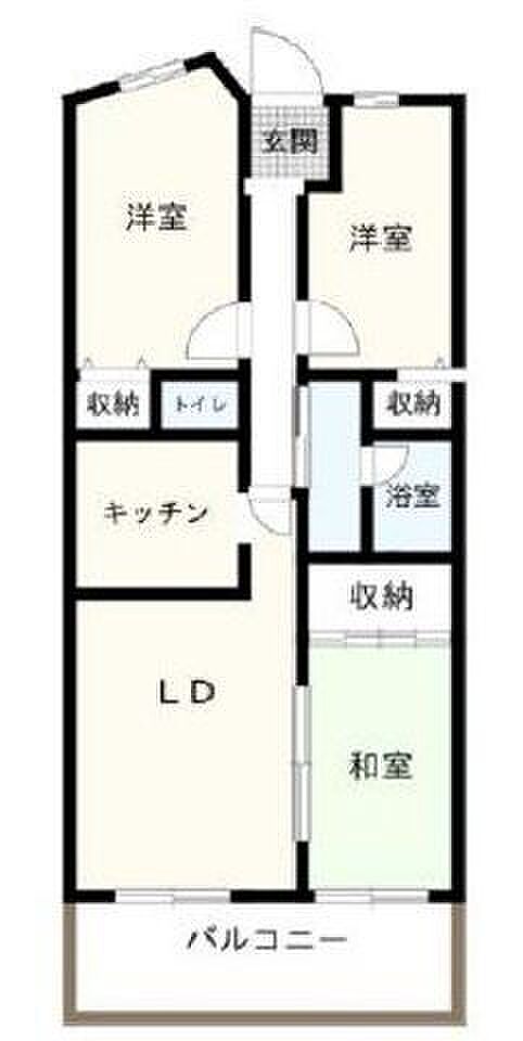 グレーシィ須磨 アルテピアIII番街 1期棟(3LDK) 11階の内観