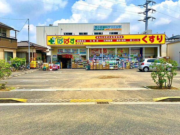 どらっくぱぱす西小岩店　300ｍ