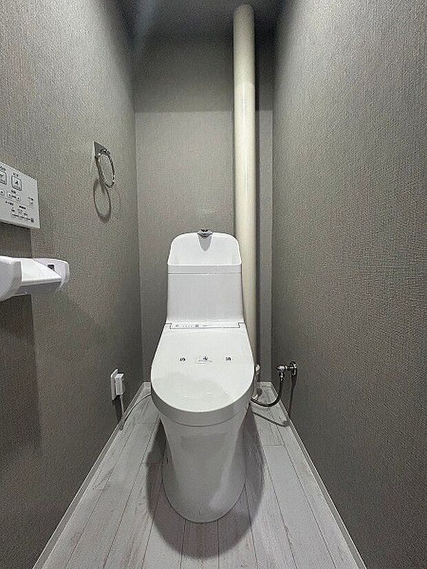 ◇トイレ◇落ち着いた雰囲気のトイレ。お掃除も楽々で和効率がアップします♪
