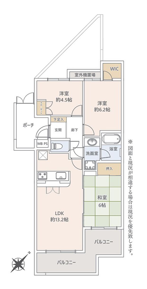 ハイホーム佐倉Ｉ番館(3LDK) 4階/Ｉー412号室の内観