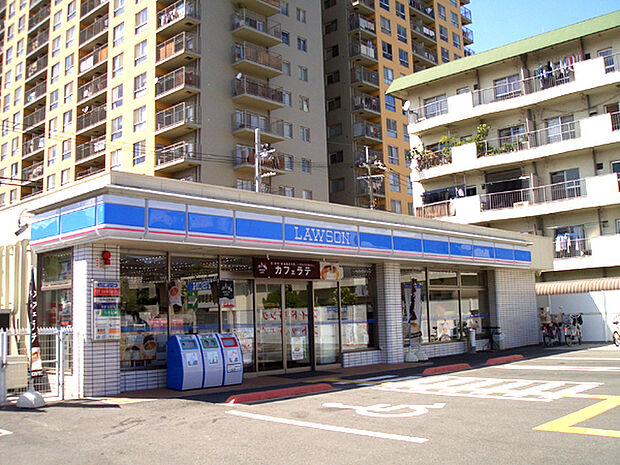 ローソン枚方楠葉花園町店　徒歩約220m