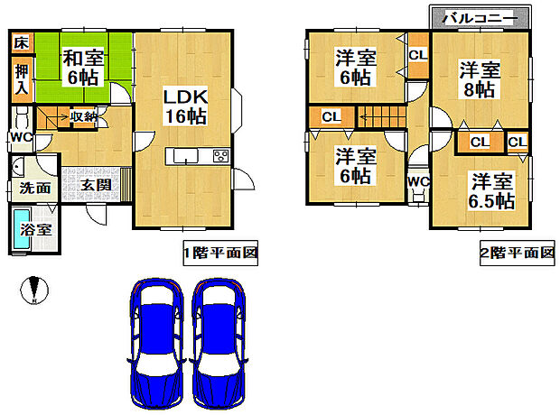 橋本市さつき台1丁目中古戸建(5LDK)の内観