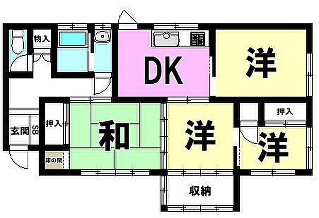 千年2丁目　中古戸建(4SDK)の内観