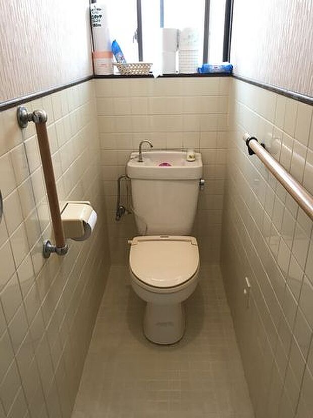 洋式トイレ。