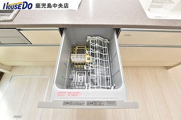 【食器洗浄乾燥機】家事負担を軽減する設備です！