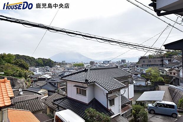 【眺望】令和5年4月1日撮影桜島が眺望可能です♪