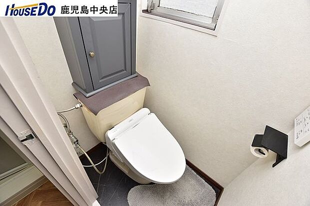 【トイレ】温水洗浄便座機能付きのトイレ！