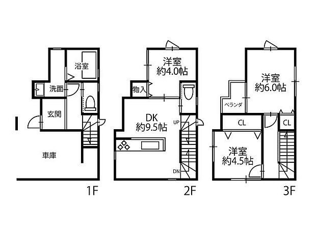 明石市樽屋町　中古戸建(3LDK)の内観