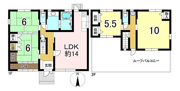 鳩吹台4丁目　中古戸建(4LDK)の内観