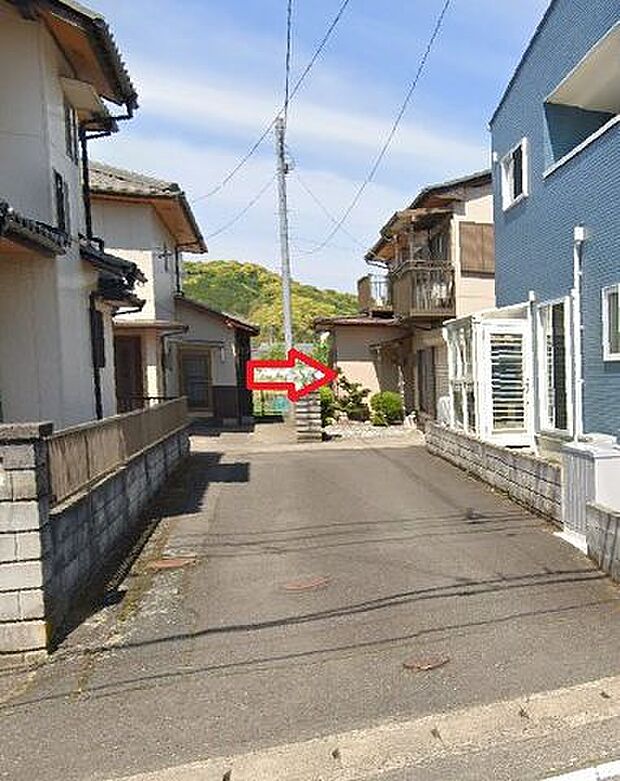 前面道路含む現地写真